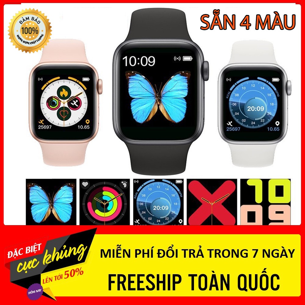 Bản Quốc Tế Đồng Hồ Thông Minh T500 - SMART WATCH SERIES 5 T500 – Đồng Hồ Cao Cấp Chống Nước -Thay Hình Nền Theo Ý Muốn - Gọi điện nghe nhạc trực tiếp - Thông báo tin nhắn - Giao diện 100% Tiếng Việt
