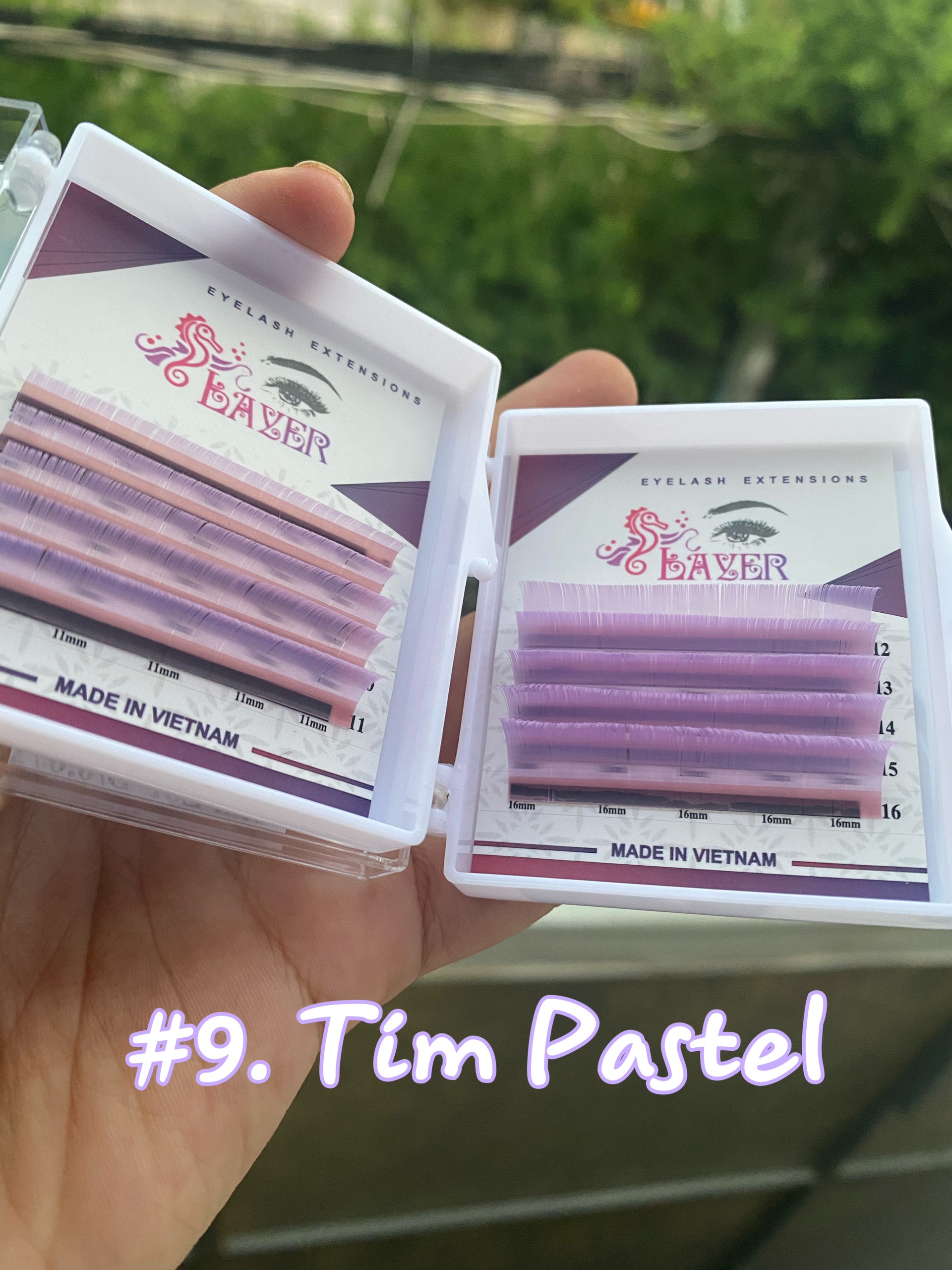 [HCM]Tổng hợp 2 - Mi màu mix size các loại ( lông mi nối ) nhiều màu sắc đặc biệt siêu đẹp