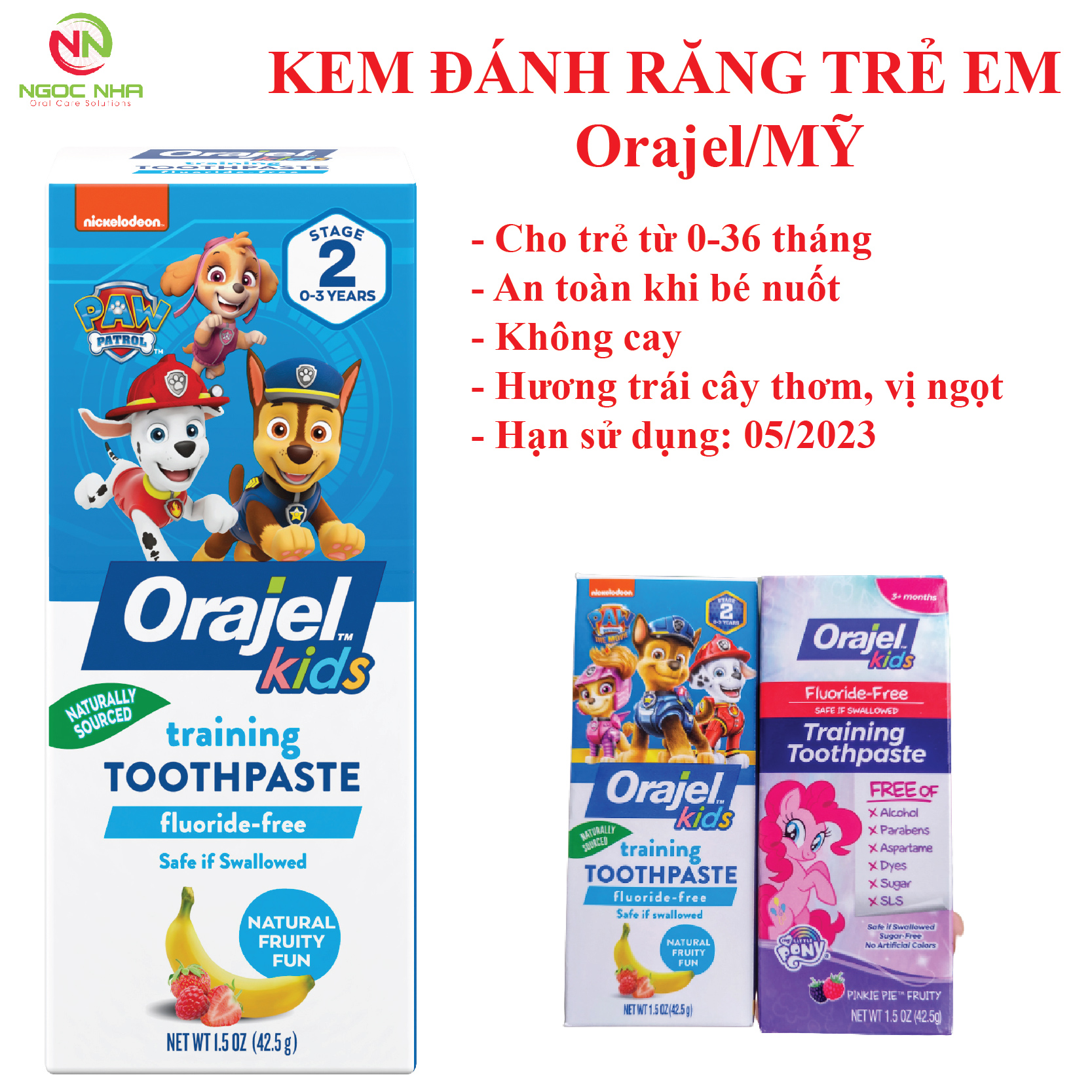 Orajel American Baby Toothpaste