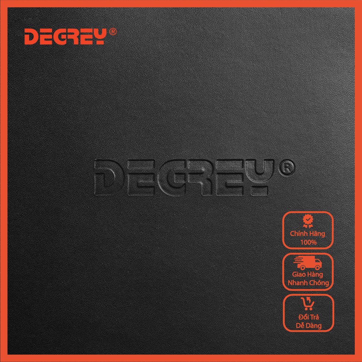 Degrey Premium Leather Backpack - PLBP