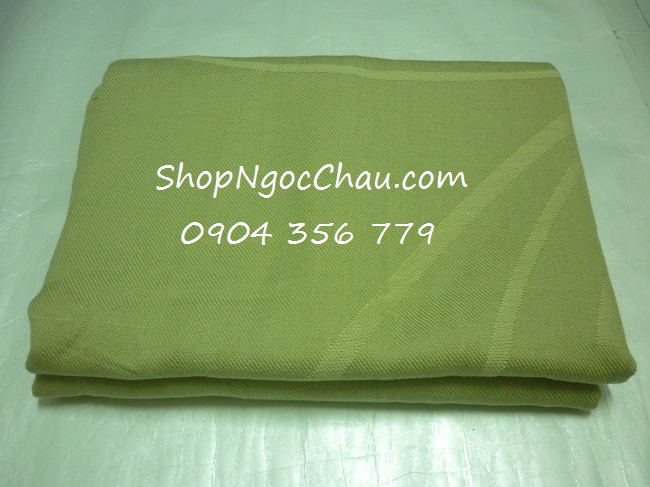 Chăn lụa màu vàng ngủ trưa văn phòng 1m2x1m8