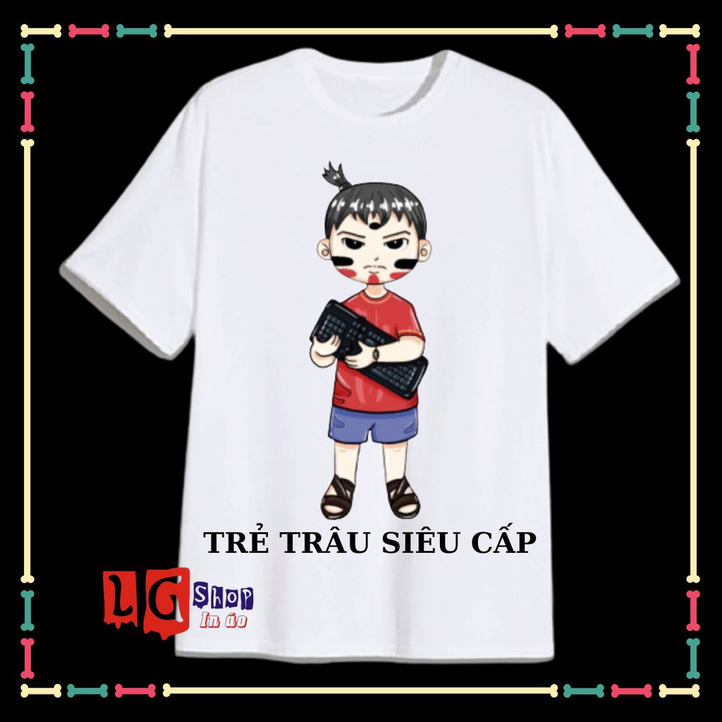[HCM VIDEO ]ÁO THUN BIỆT ĐỘI GANGSTER-TRẺ TRÂU SIÊU CẤP
