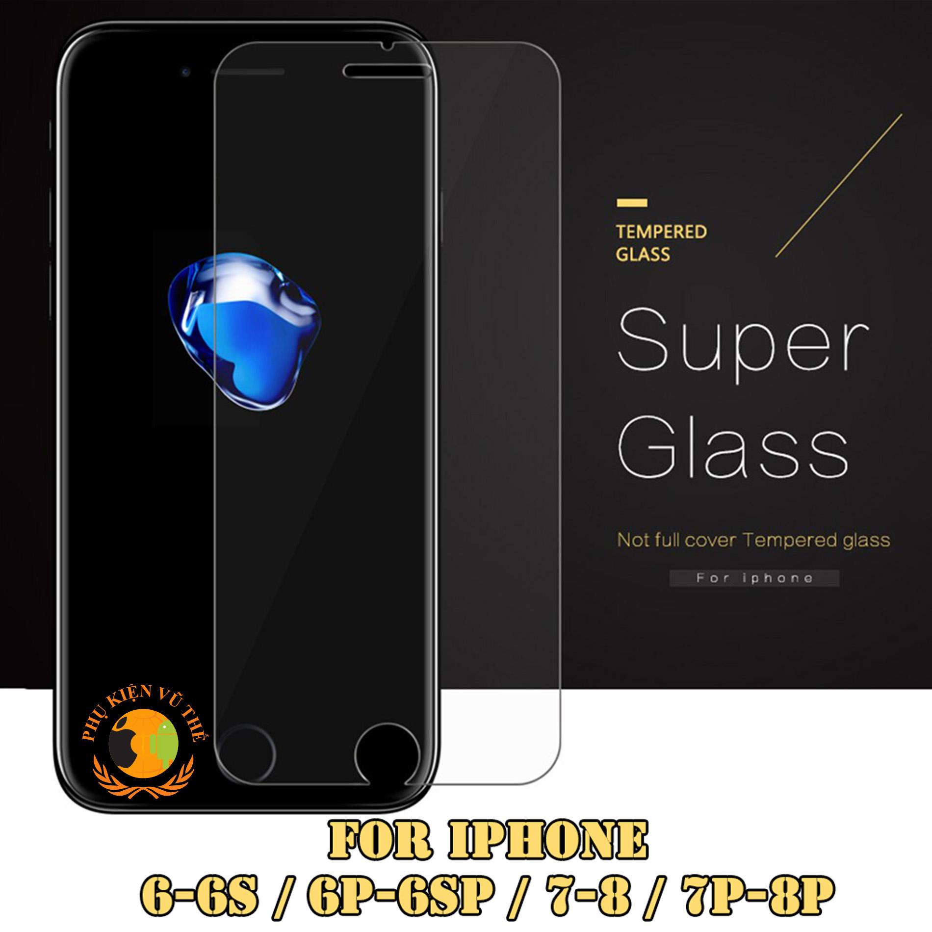 Kính Cường Lực Full Keo Nano iPhone 6 / 6s / 6Plus / 6sPlus / 7 / 8 / 7Plus / 8Plus Chống Vỡ Tiêu Chuẩn 9H