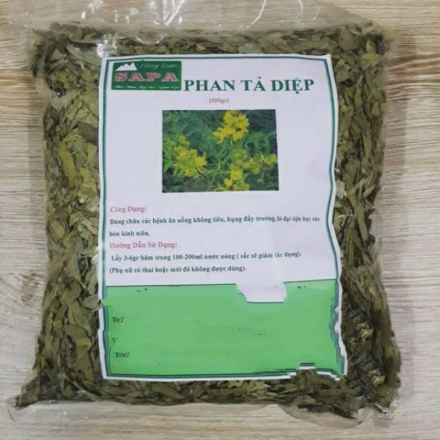 1kg Lá phan tả diệp sấy khô thơm ngon
