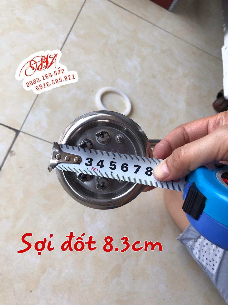 Sợi đốt bình nóng lạnh feroly chính hãng (mặt bích 8.3 cm )