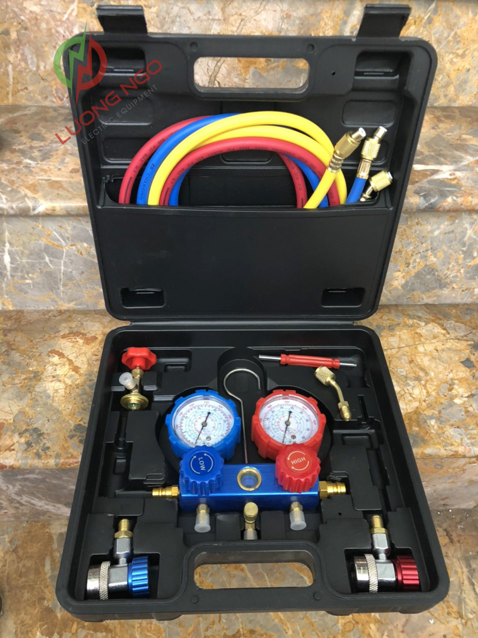 Bộ đồng hồ nạp gas lạnh đa năng