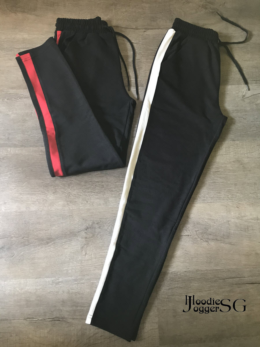[Size Đến 5XL]Quần thun suông 1 sọc nam nữ chất đẹp,dày dặn