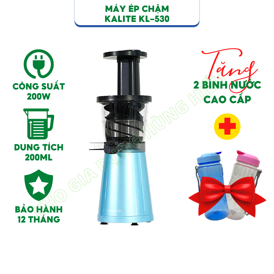 Máy ép chậm mini kalite kl-530 - hàng chính hãng