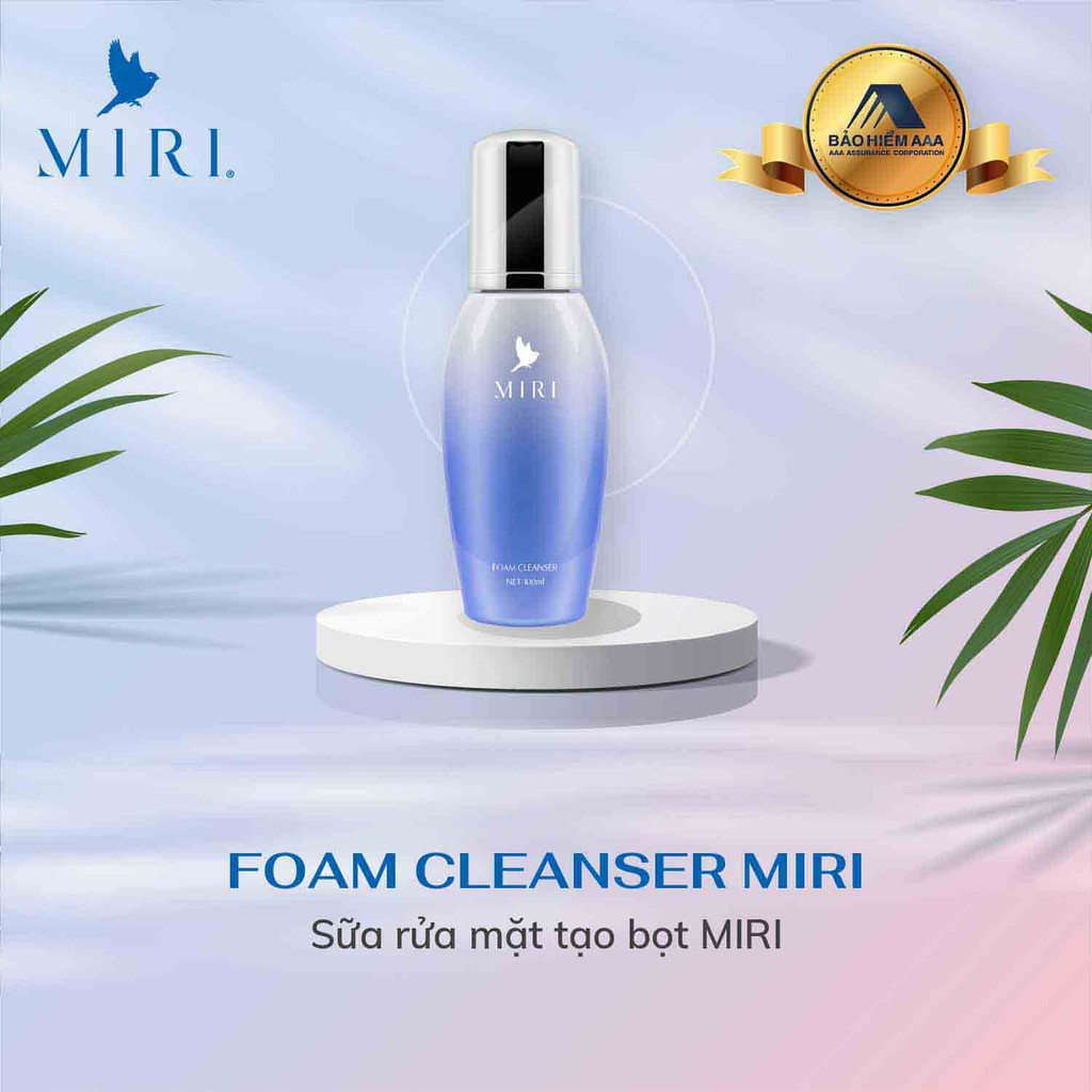 Sữa rửa mặt tạo bọt MIRI Foam Cleanser 100ml