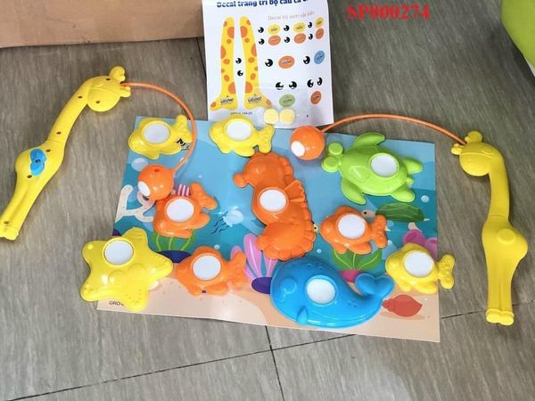 Bộ đồ chơi câu cá quà abbott grow