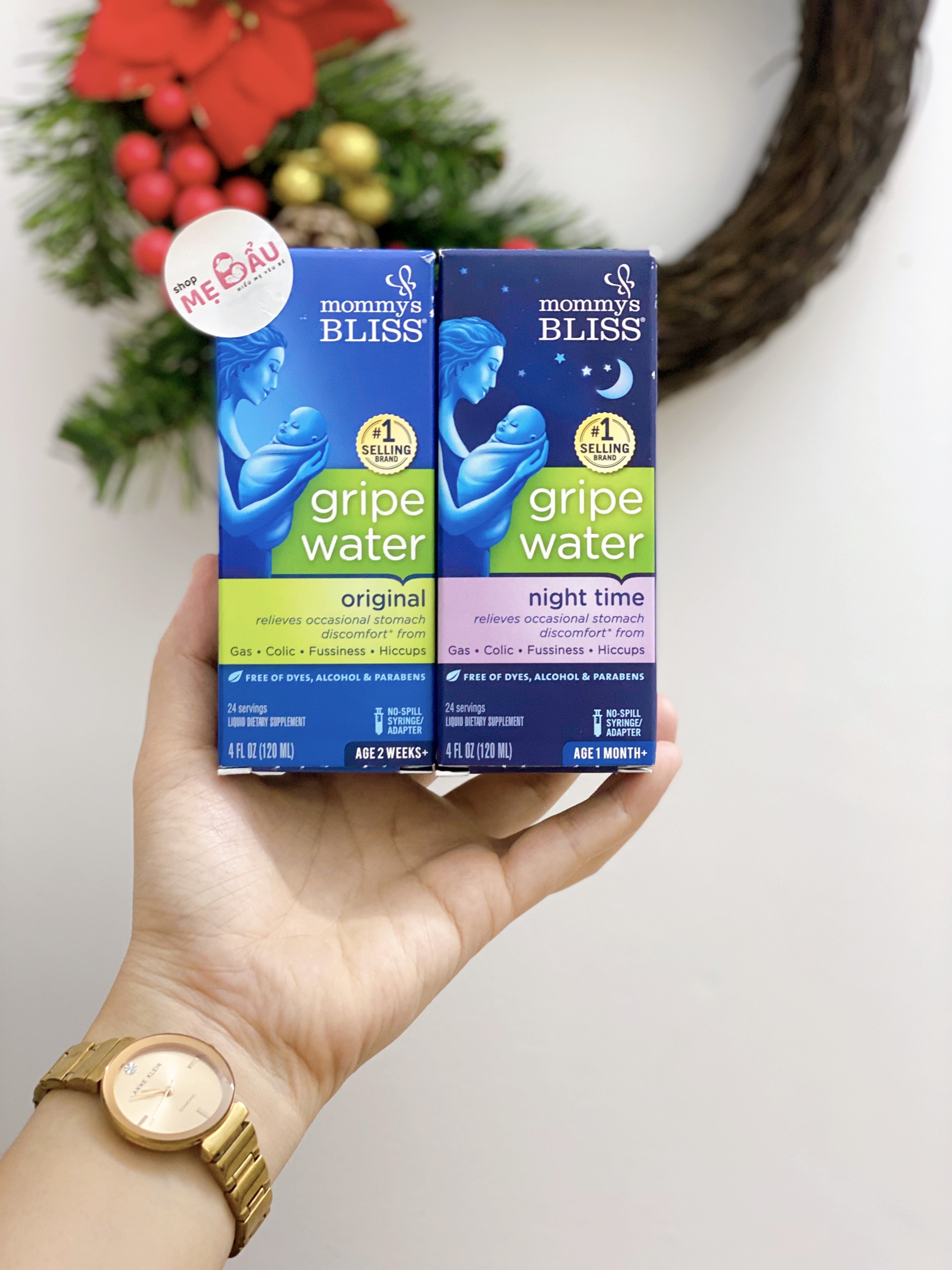 Gripe Water Mommys Bliss Giải pháp xua tan nỗi lo bé quấy khóc