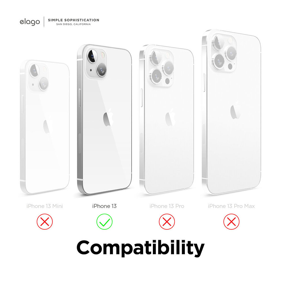 Ốp lưng chính hãng Elago Soft Silicone cao cấp cho iPhone 13
