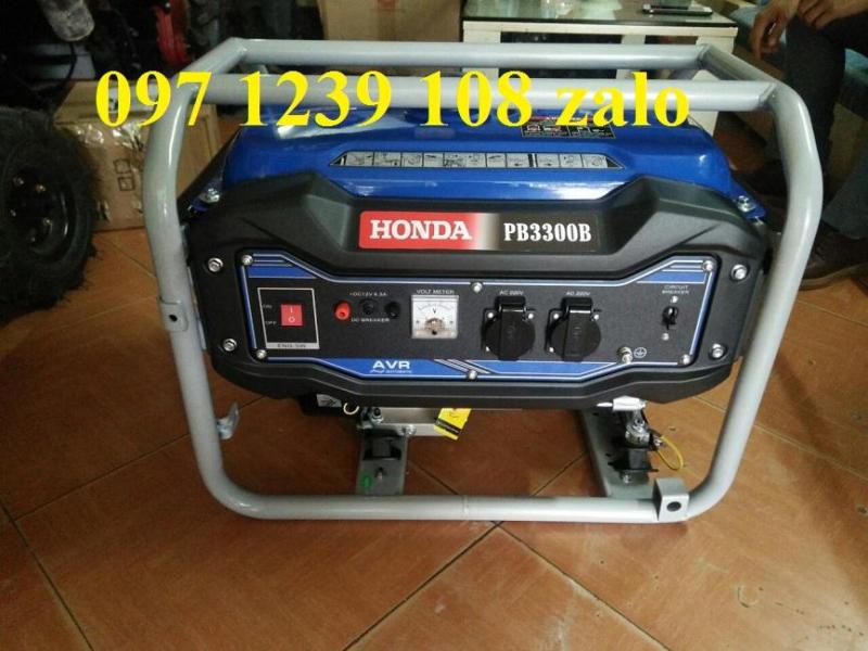 Máy phát điện dùng gia đình 3KW Honda PB3300B, hàng tốt