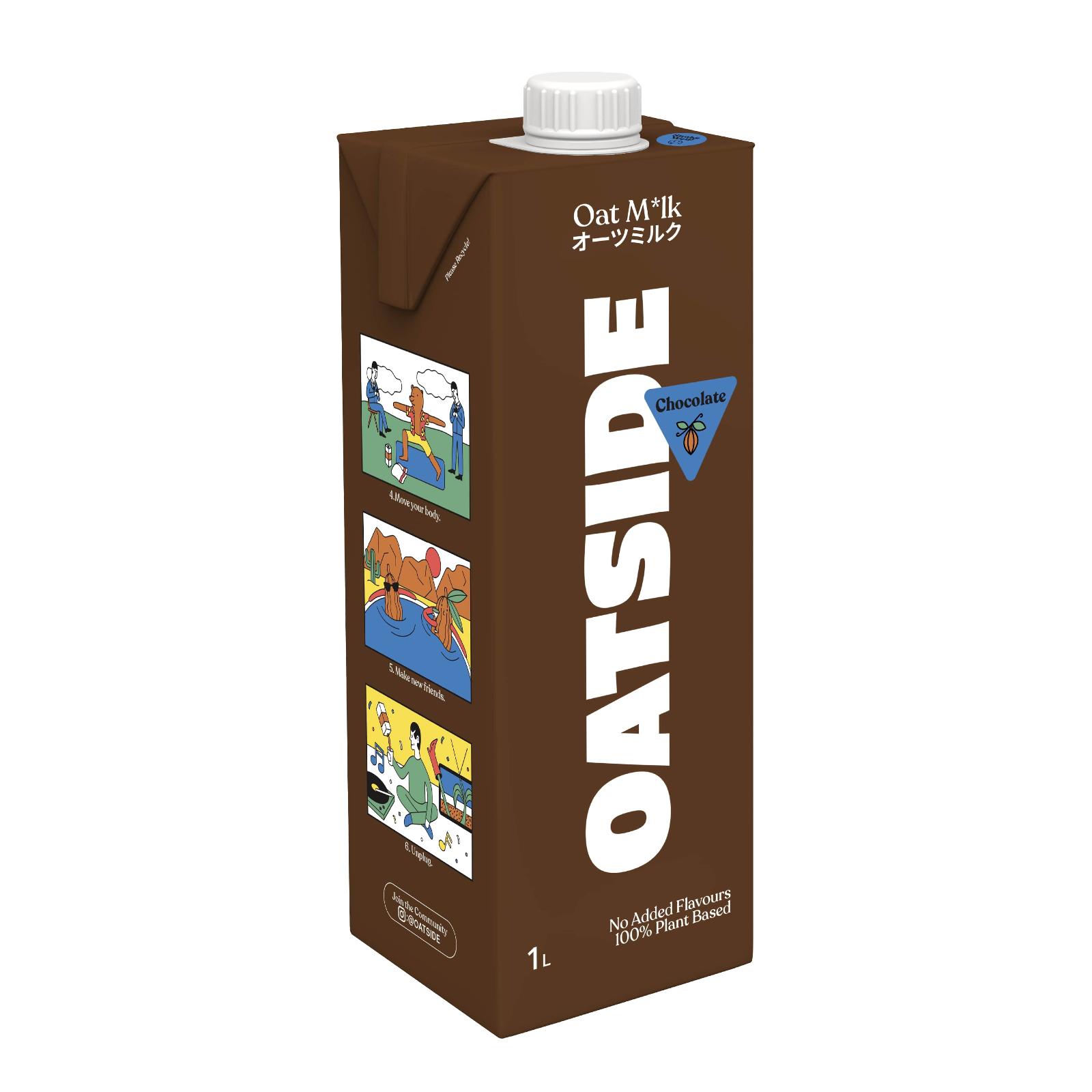 Sữa yến mạch OATSIDE vị Chocolate 1L