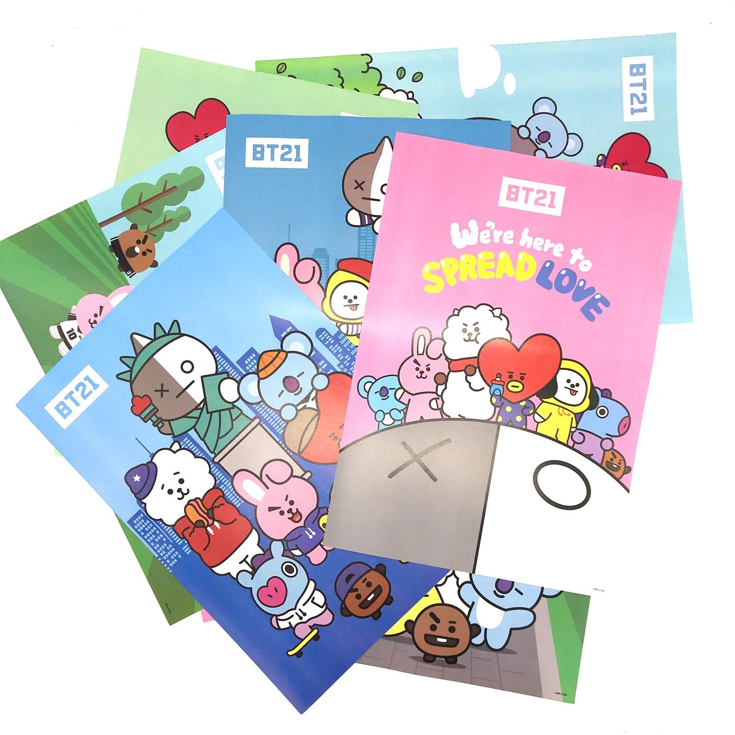Bộ Poster BT 21 BTS