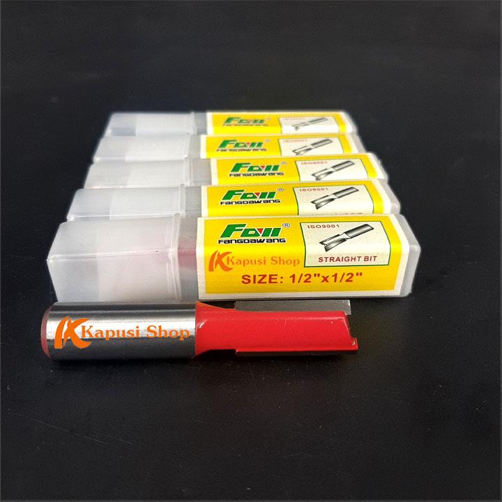 Bộ 5 mũi soi, mũi phay thẳng 12mm Favi