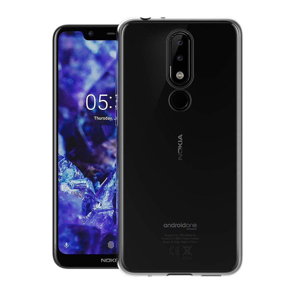 Ốp lưng Nokia X5 silicon dẻo trong suốt