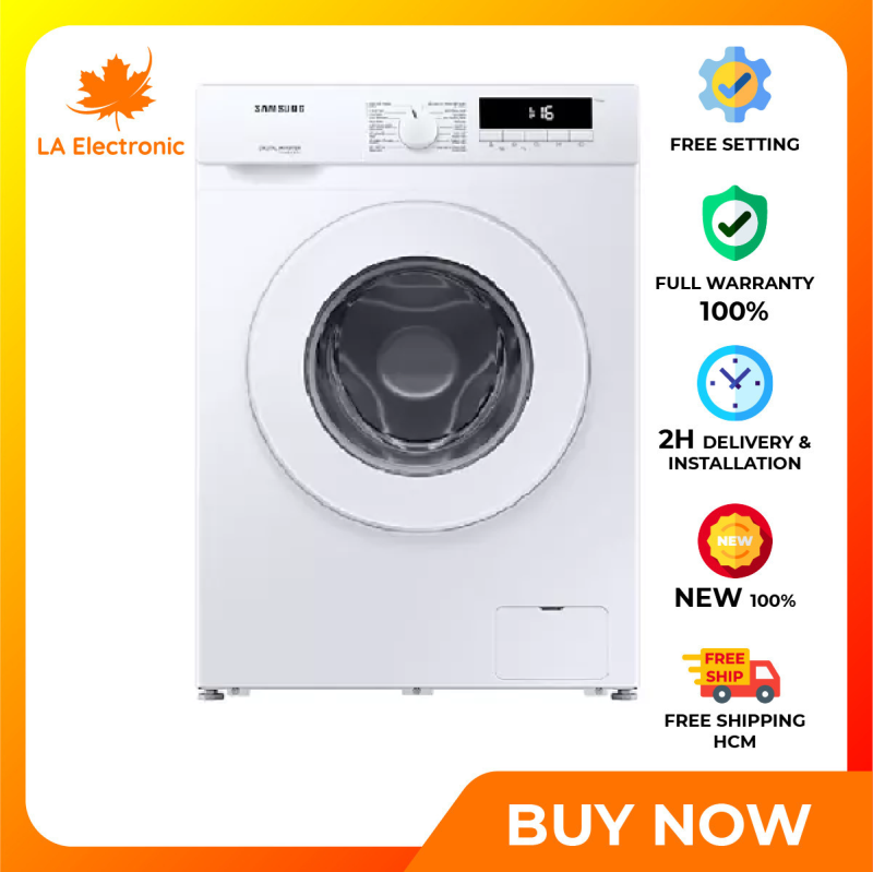 Installment 0% - Samsung washing machine 8.0 KG WW80T3020WW/SV - Miễn phí vận chuyển HCM chính hãng