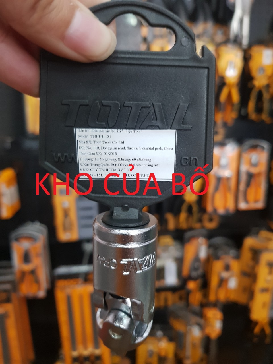 Đầu nối lắc léo 1/2'' Total THHUJ1121