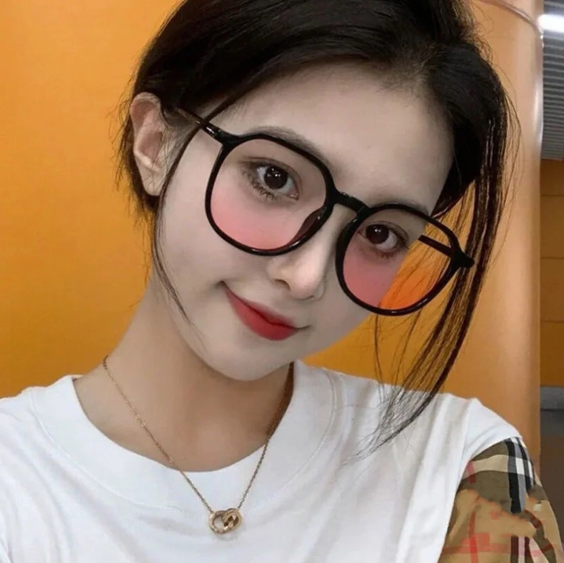 [HCM]Kính Unisex Tây HT01 (Đen + Trong Suốt)