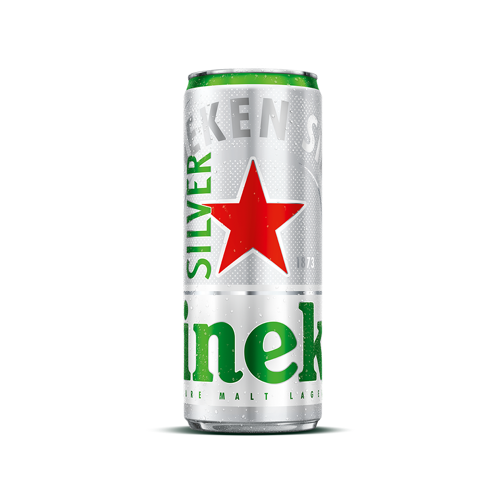 Thùng 24 lon Heineken Silver lon cao