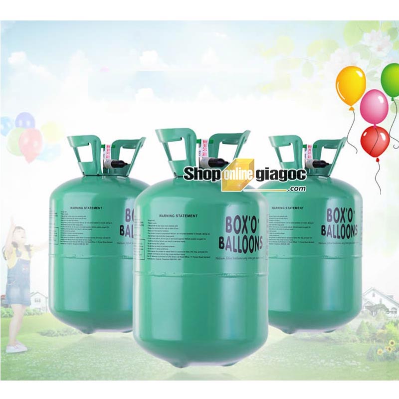 [DEAL SỐC] Bình Khí Heli bơm bóng bay bơm 50 quả