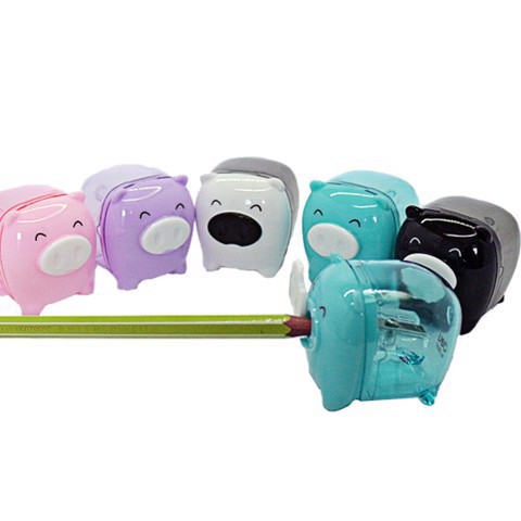 Gọt bút chì hình heo Deli 557