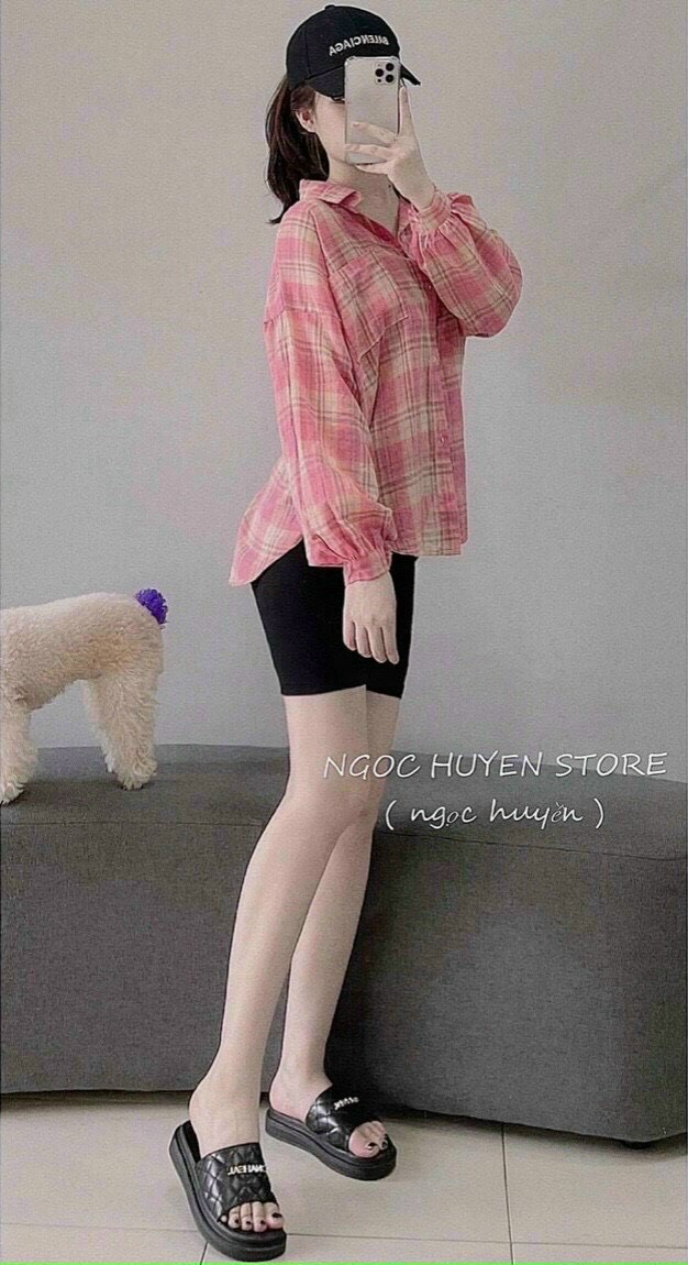 SÉT BỘ SÌ TIN ÁO SƠ MI NỮ SIÊU HÓT
