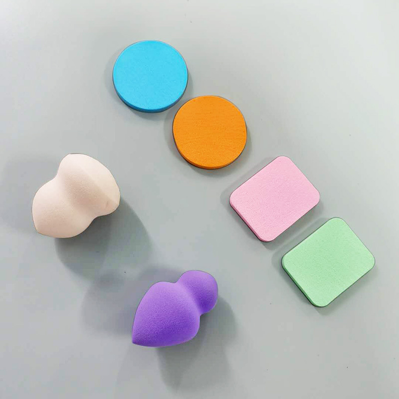 Set 6 Mút Trang Điểm Bọt Biển Nhiêu Màu Sắc