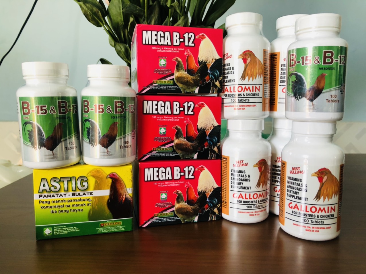Mega B12 dinh dưỡng cho gà đá