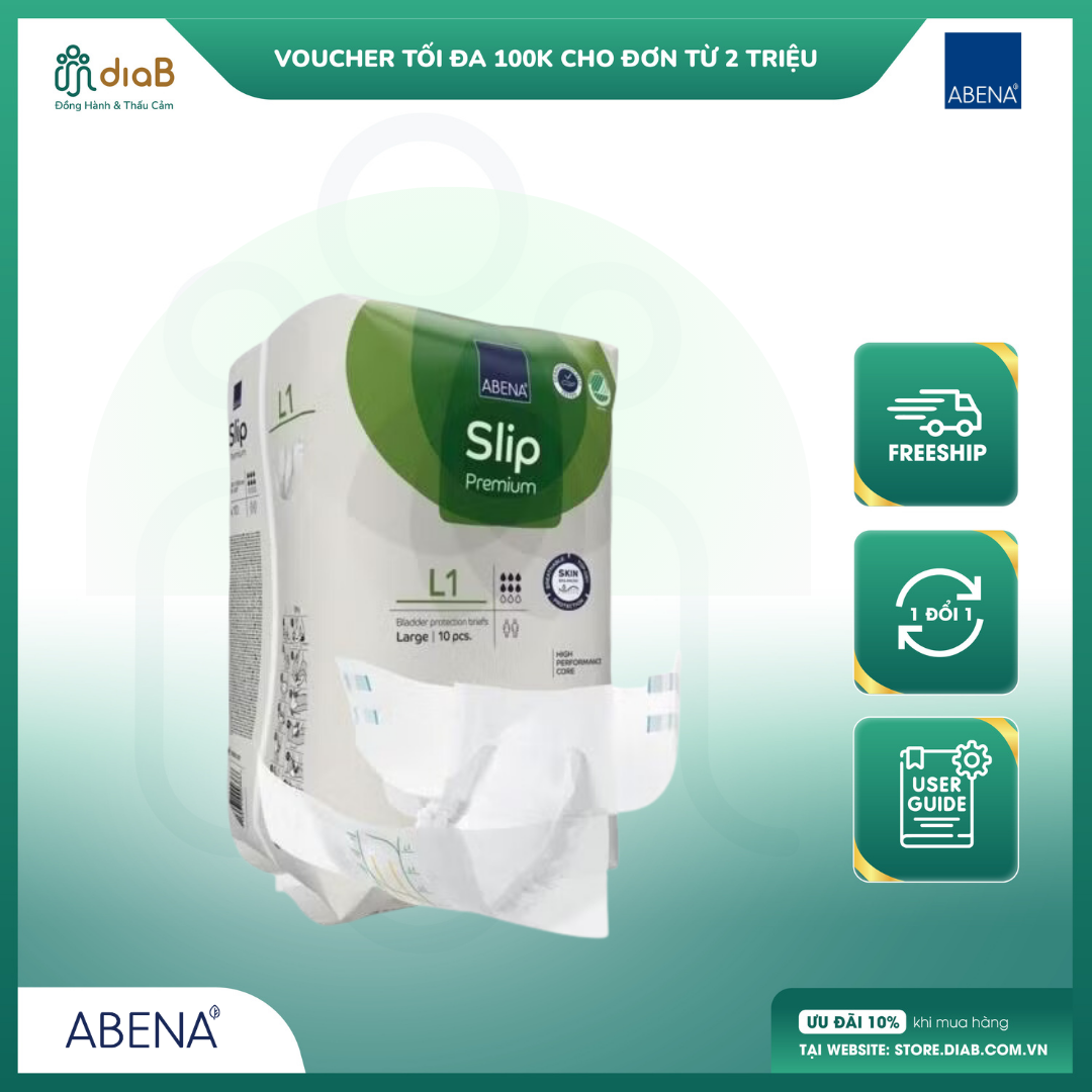 Abri – Slip Premium L1 2500 – Tã dán người lớn