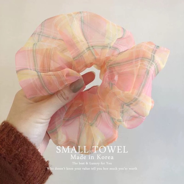 Cột Tóc Scrunchies - Voan Bồng