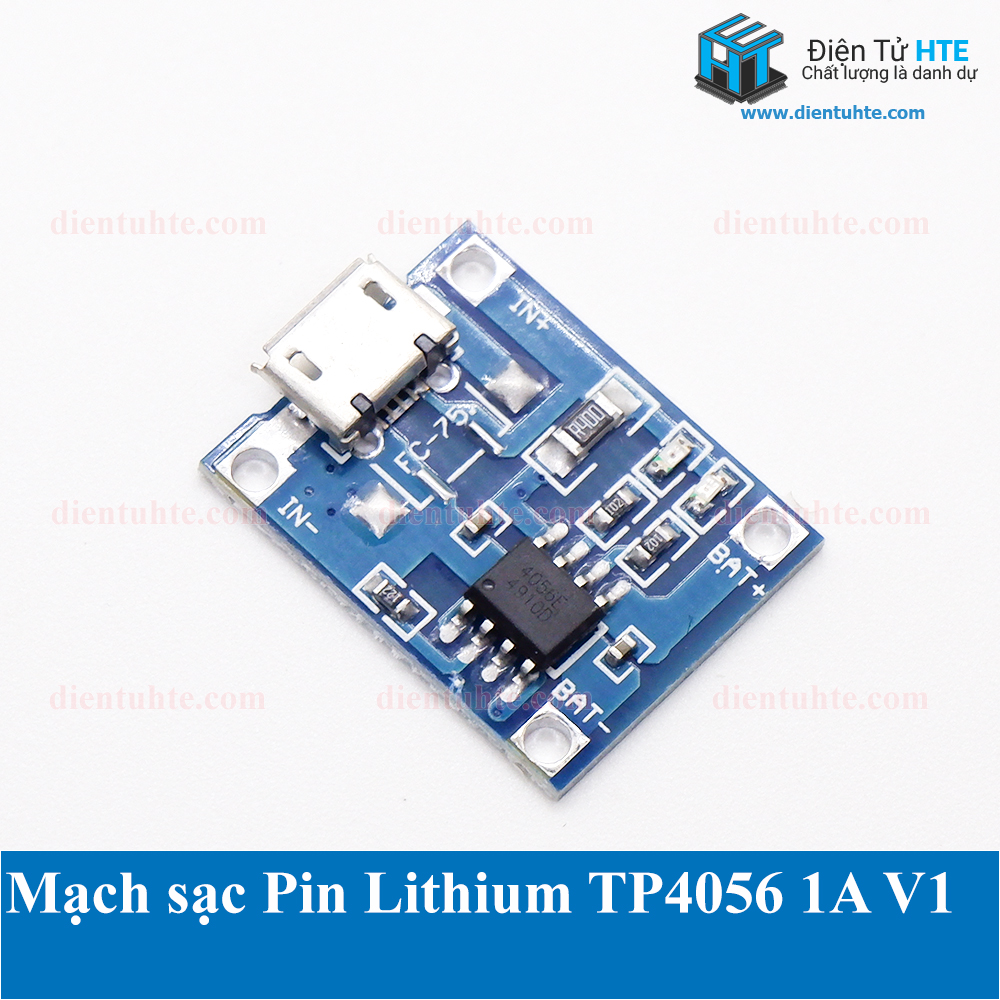 Combo 2 Mạch sạc Pin Lithium TP4056 1A V1