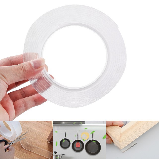 [FREESHIP] Băng Keo Đa Năng 2 Mặt Siêu Dính 3Met 0182