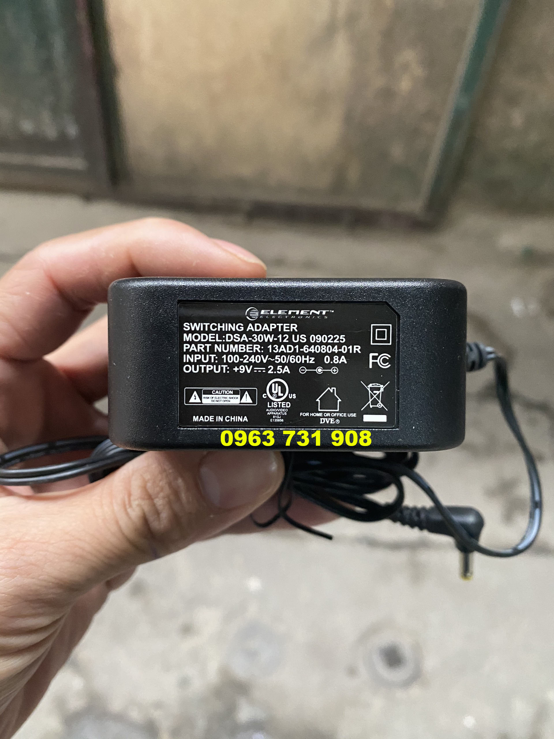Dây sạc loa DC 9V loại bền