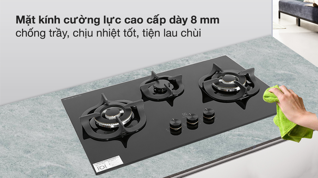 Bếp ga âm Electrolux EHG8321BC (Miễn phí giao tại HCM-ngoài tỉnh liên hệ shop)