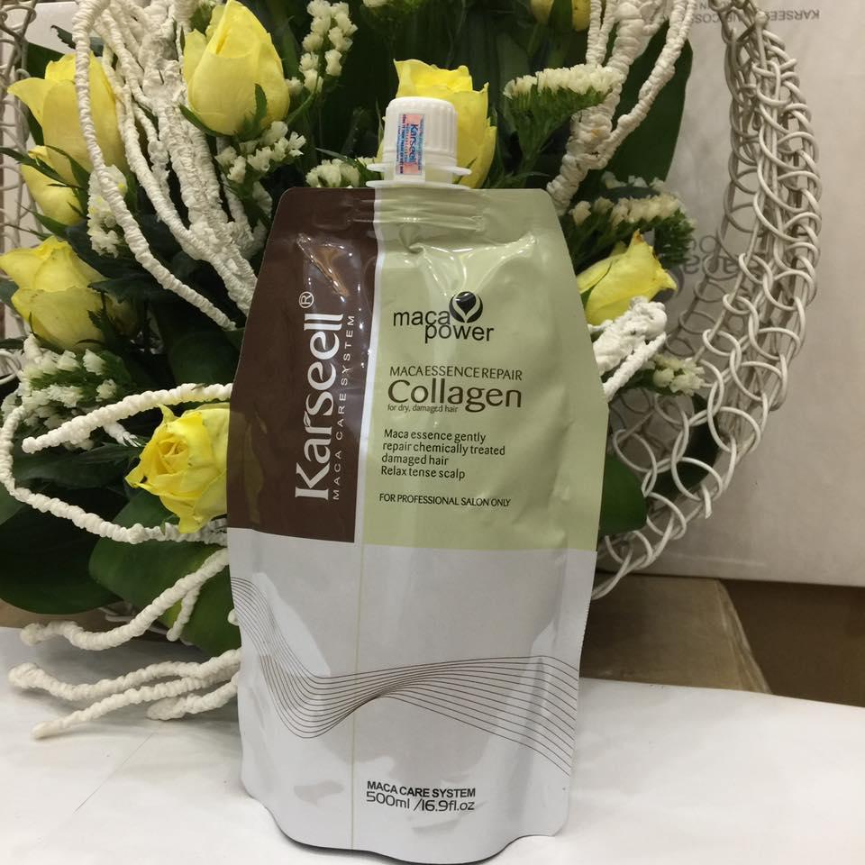 Dầu ủ tóc Colagen Karsell phục hồi tóc 500ml