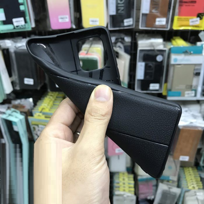 Ốp lưng dẻo giả da Autofocus cho samsung S10 Lite / Note 10 Lite