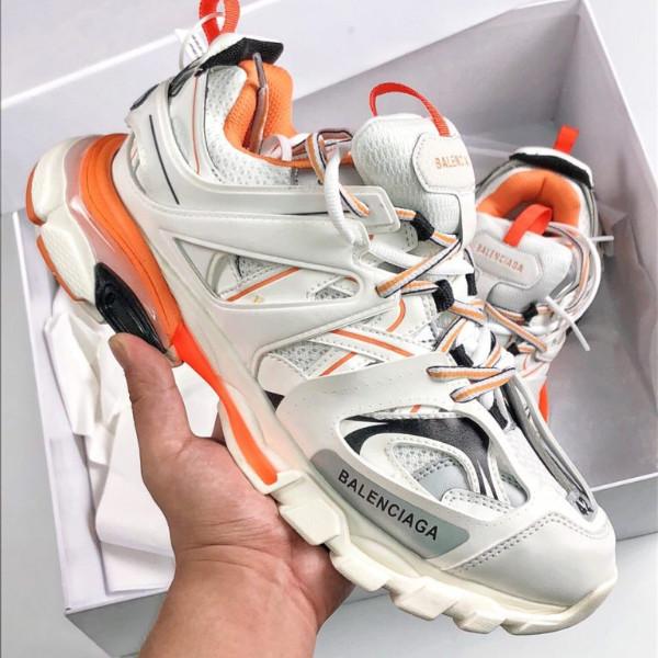 Giày sneaker trainer 3.0 màu trắng cam ( Full box)