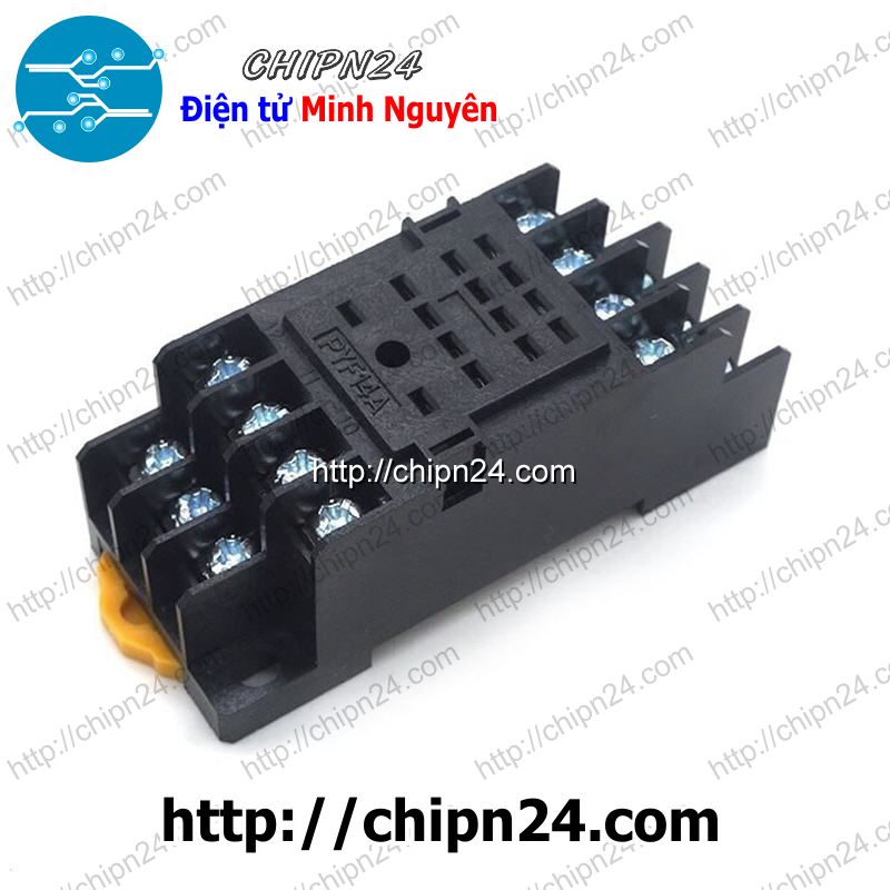 Đế relay kiếng 14 chân