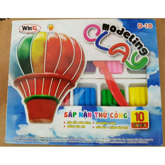 [HCM]Đất nặn win Q 5 màu 10 màu