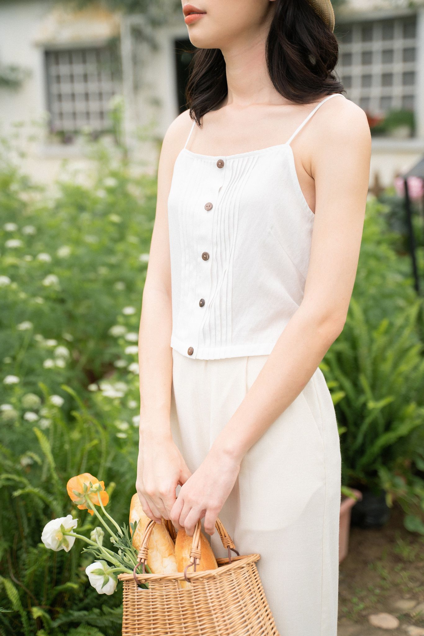 Áo 2 Dây Trần Ly[Madelen]