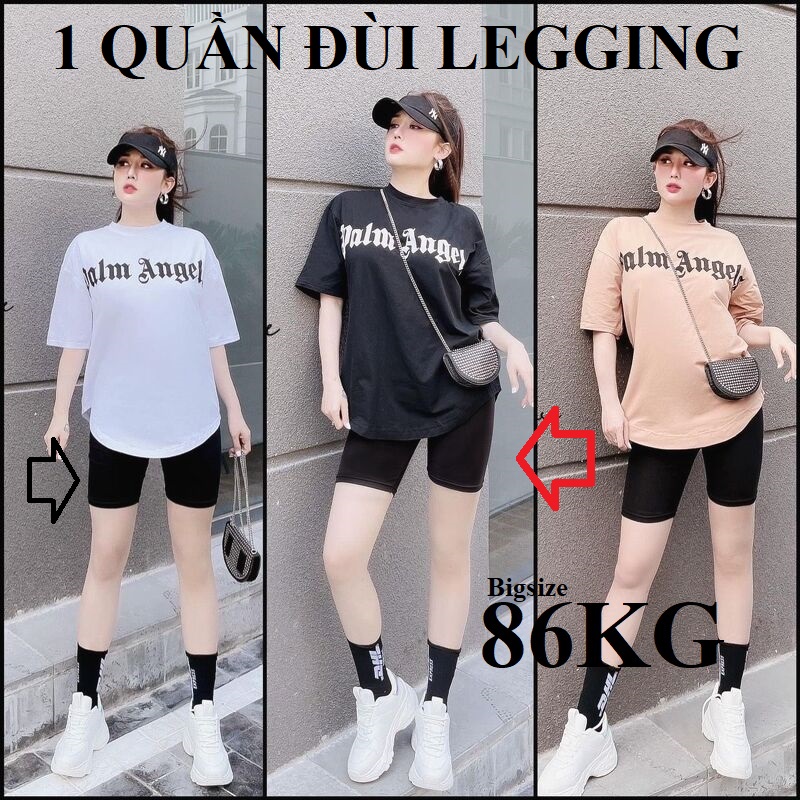 QUẦN LEGGING ĐÙI thiết kế 4 Túi HÀNG CAO CẤP HẢI NGÂN, có thêm BIGSIZE big size 3XL 4XL 5XL 6XL 7XL 86KG cho người mập, quần ngố nữ