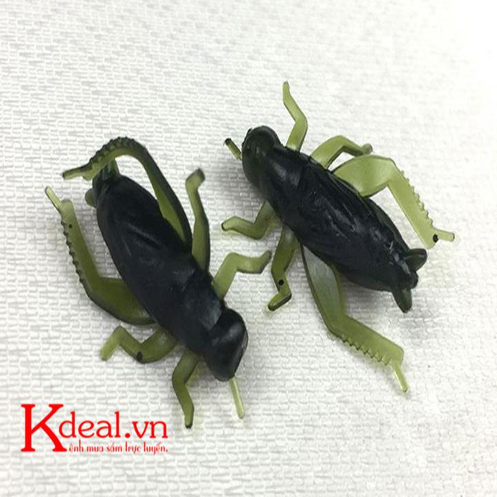 [HCM]Mồi Dế Câu Cá Giá Rẻ 2.5cm - 7g Màu Đen