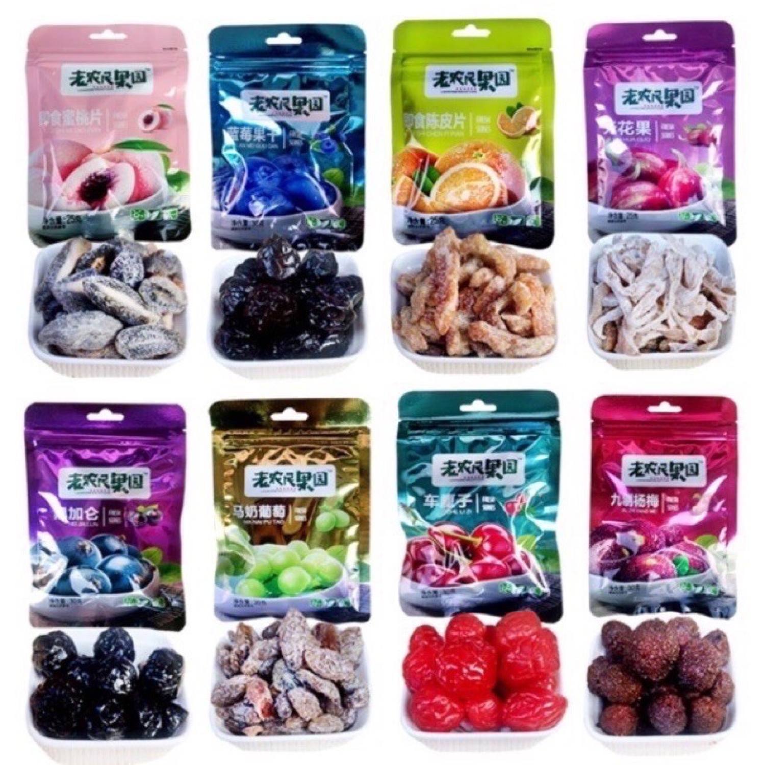 Ô Mai hoa quả gói mini 28g