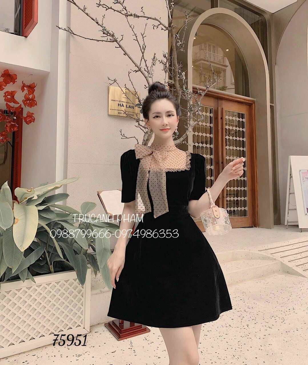 ĐẦM XINH PHONG CÁCH TIỂU THƯ HÀN QUỐC LN 88