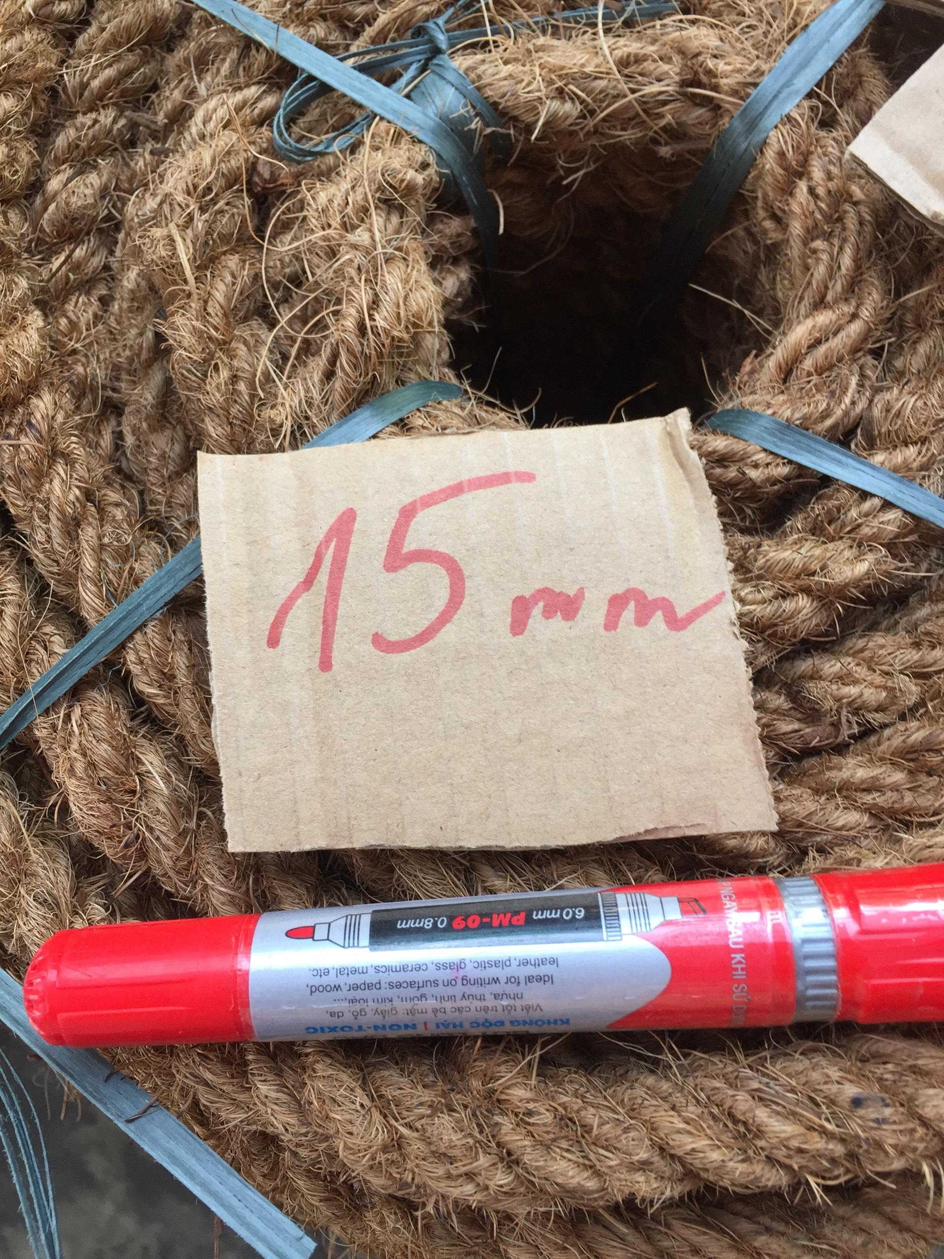 [HCM]DÂY THỪNG DỪA ĐK 15MM CUỘN 25 MÉT