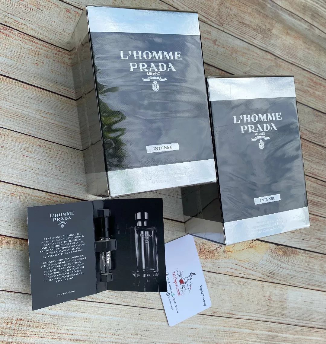 Nước hoa nam Prada L'Homme Intense EDP 100ml