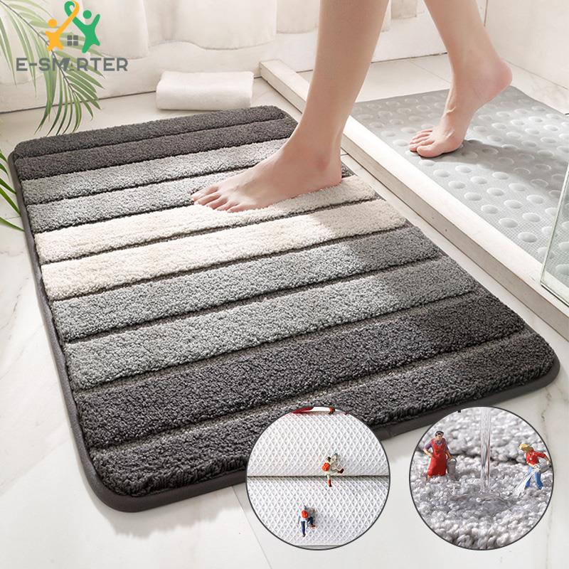INSOUND Anti Slip Bathroom Mat Bath Rug Water Absorption Soft Door Floor