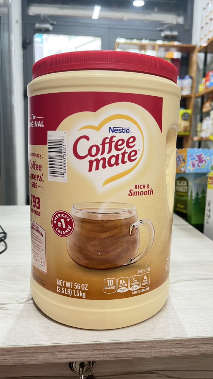 Nestle Coffee Mate Coffee Cream 1.5kg. Exp April 2026